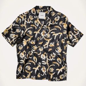 Nanushka BODIL Printed Silk Twill Shirt